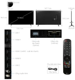 So sánh giá Smart Tivi LG AI 4K 75 inch 75UR9050PSK - Tìm sản phẩm giá rẻ nhất - Ảnh 13