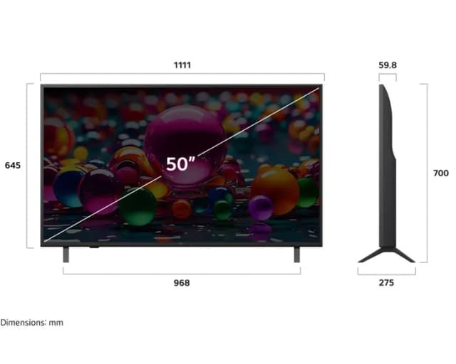 So sánh giá Smart Tivi LG AI 4K 50 inch 50UA8450PSA rẻ nhất? - Ảnh 13