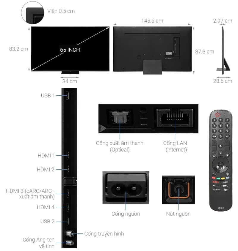 Smart Tivi LG AI 4K 65 inch 65NU855BPSA - Giá rẻ nhất hôm nay - Ảnh 19