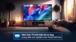 Smart tivi Micro RGB Samsung AI 4K 75 inch MRA75R85HA - Giá rẻ nhất hôm nay - Ảnh 2