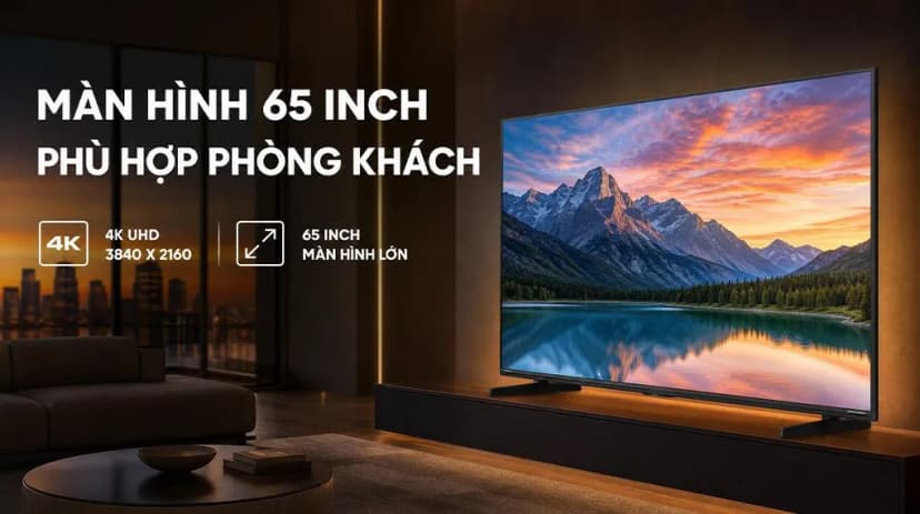 Smart Tivi Mini LED Hisense AI 4K 65 inch 65U6SE - Giá rẻ nhất hôm nay - Ảnh 2