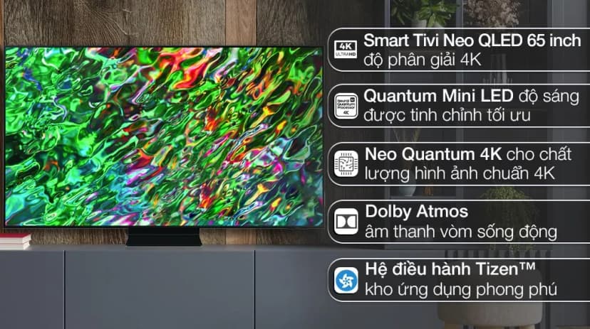 Smart Tivi Mini LED Samsung AI 4K 65 inch UA65M8XHA - Giá rẻ nhất hôm nay - Ảnh 4