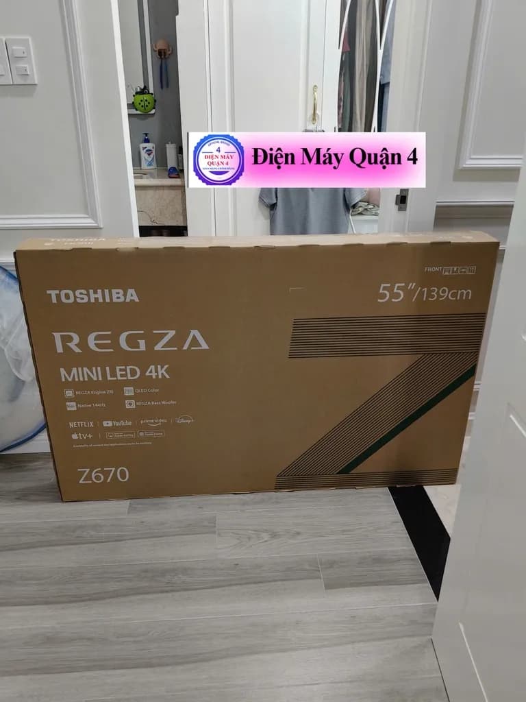 Smart Tivi Mini LED Toshiba AI 4K 55 inch 55Z670RP - Giá rẻ nhất hôm nay - Ảnh 12