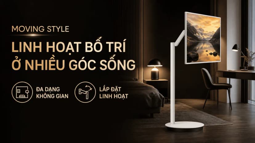 Smart Tivi Moving Style Samsung AI 2K 27 inch UA27LSM7FA - Giá rẻ nhất hôm nay - Ảnh 2