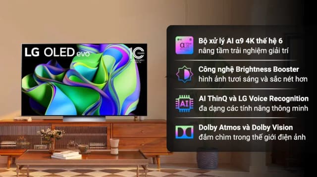 Top 1 so sánh giá Smart Tivi OLED LG AI 4K 55 inch OLED55C6PSA - Tìm sản phẩm giá rẻ nhất - Ảnh 7