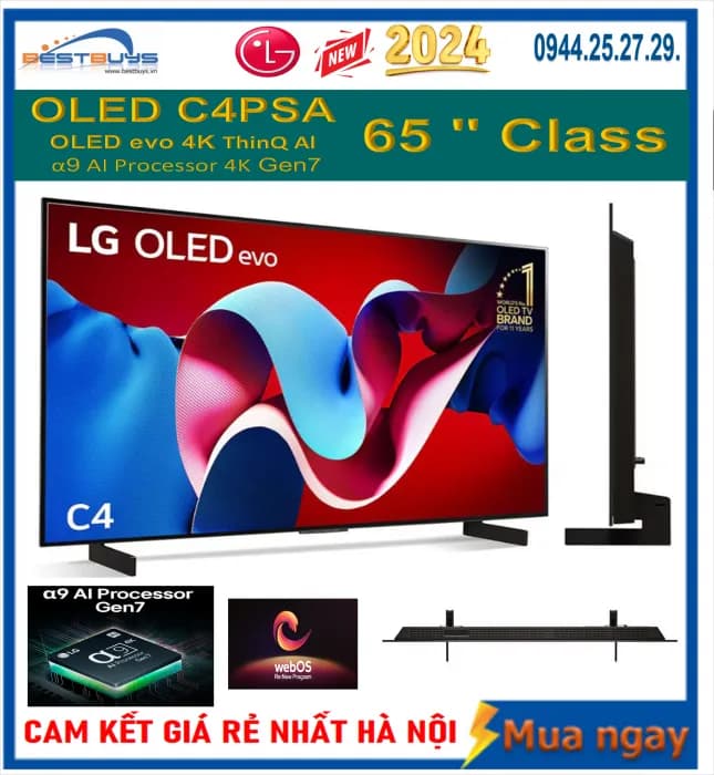 Smart Tivi OLED LG AI 4K 65 inch OLED65G6PSA - Giá rẻ nhất hôm nay - Ảnh 9