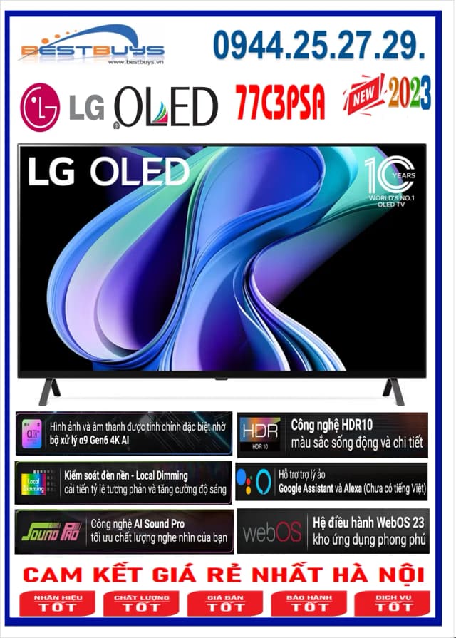 Top 1 so sánh giá Smart Tivi OLED LG AI 4K 77 inch OLED77C6PSA - Tìm sản phẩm giá rẻ nhất - Ảnh 5