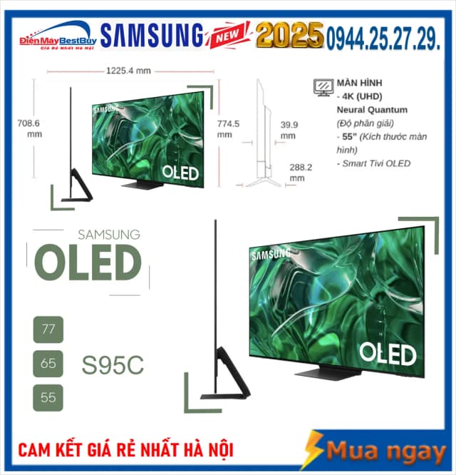 So sánh giá Smart Tivi OLED Samsung AI 4K 55 inch QA55S85F rẻ nhất? - Ảnh 16