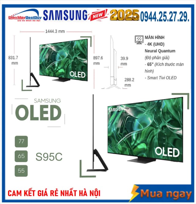 So sánh giá Smart Tivi OLED Samsung AI 4K 65 inch QA65S85F rẻ nhất? - Ảnh 19