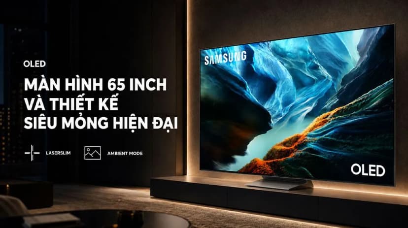 Smart Tivi OLED Samsung AI 4K 65 inch QA65S90HA - Giá rẻ nhất hôm nay - Ảnh 2