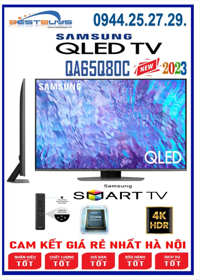 So sánh giá Smart Tivi QLED Samsung AI 4K 65 inch QA65Q80C rẻ nhất? - Ảnh 10
