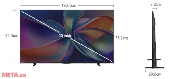 So sánh giá Smart Tivi QLED Hisense 4K 55 inch 55Q6Q rẻ nhất? - Ảnh 16
