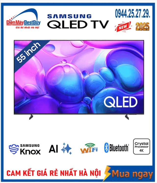So sánh giá Smart Tivi QLED Samsung 4K 55 inch QA55Q6FA rẻ nhất? - Ảnh 11