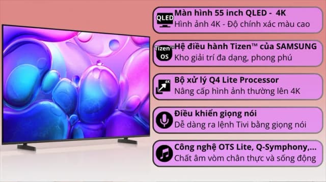 So sánh giá Smart Tivi QLED Samsung 4K 55 inch QA55Q6FA rẻ nhất? - Ảnh 20