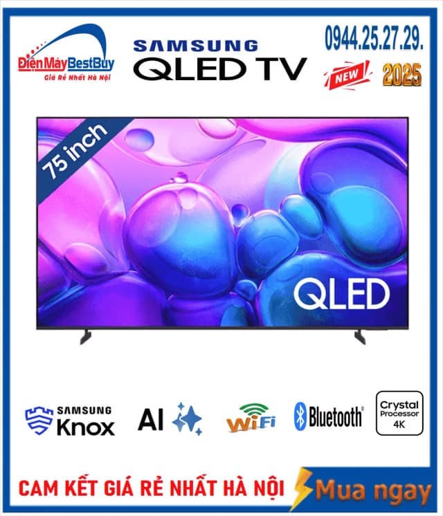So sánh giá Smart Tivi QLED Samsung 4K 75 inch QA75Q6FA rẻ nhất? - Ảnh 11