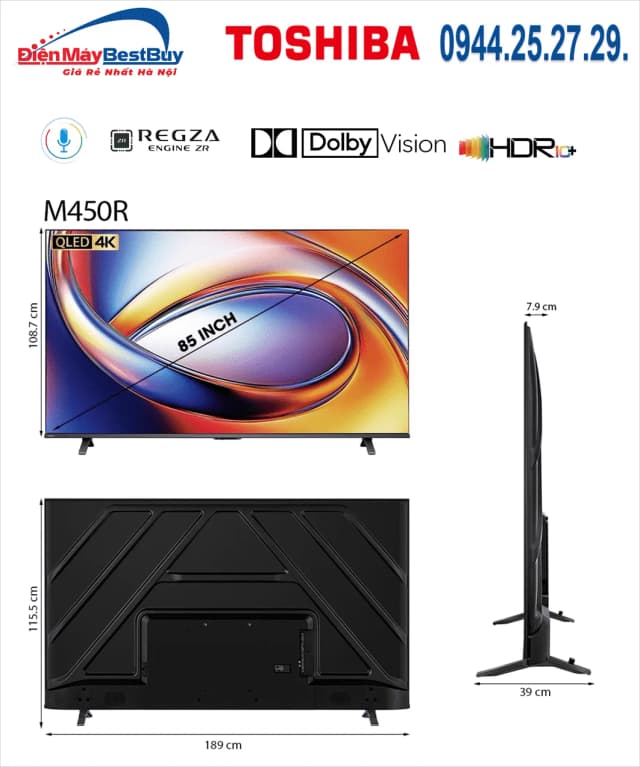 Top 1 so sánh giá Smart Tivi QLED Toshiba AI 4K 100 inch 100Z570RP - Tìm sản phẩm giá rẻ nhất - Ảnh 34