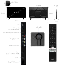 So sánh giá Smart Tivi QLED Toshiba FHD 40 inch 40V37SP - Tìm sản phẩm giá rẻ nhất - Ảnh 15