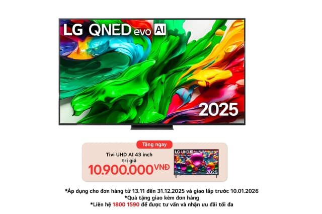 So sánh giá Smart Tivi QNED evo LG AI 4K 100 inch 100QNED86AS rẻ nhất? - Ảnh 16