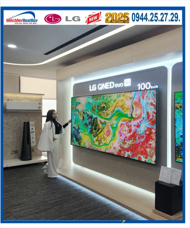 So sánh giá Smart Tivi QNED evo LG AI 4K 100 inch 100QNED86AS rẻ nhất? - Ảnh 10