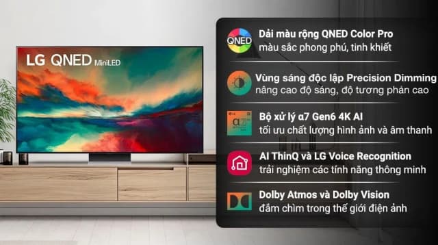 Top 1 so sánh giá Smart Tivi QNED LG AI 4K 65 inch 65QNED86SRA - Tìm sản phẩm giá rẻ nhất - Ảnh 2