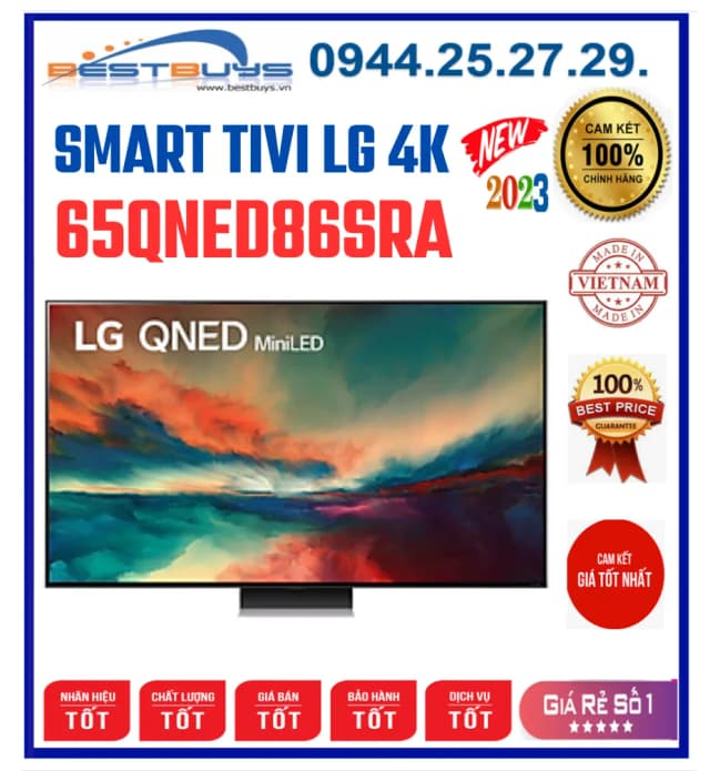 Top 1 so sánh giá Smart Tivi QNED LG AI 4K 65 inch 65QNED86SRA - Tìm sản phẩm giá rẻ nhất - Ảnh 10