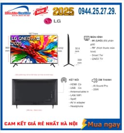 So sánh giá Smart Tivi QNED LG AI 4K 75 inch 75QNED70BSA - Tìm sản phẩm giá rẻ nhất - Ảnh 3
