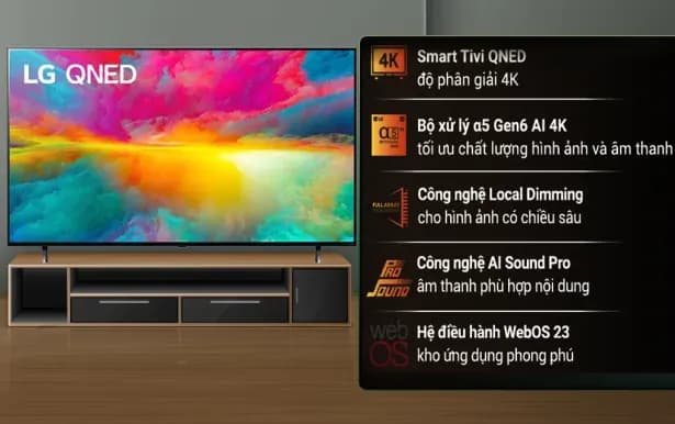 Top 1 so sánh giá Smart Tivi QNED LG AI 4K 75 inch 75QNED86BSA - Tìm sản phẩm giá rẻ nhất - Ảnh 15