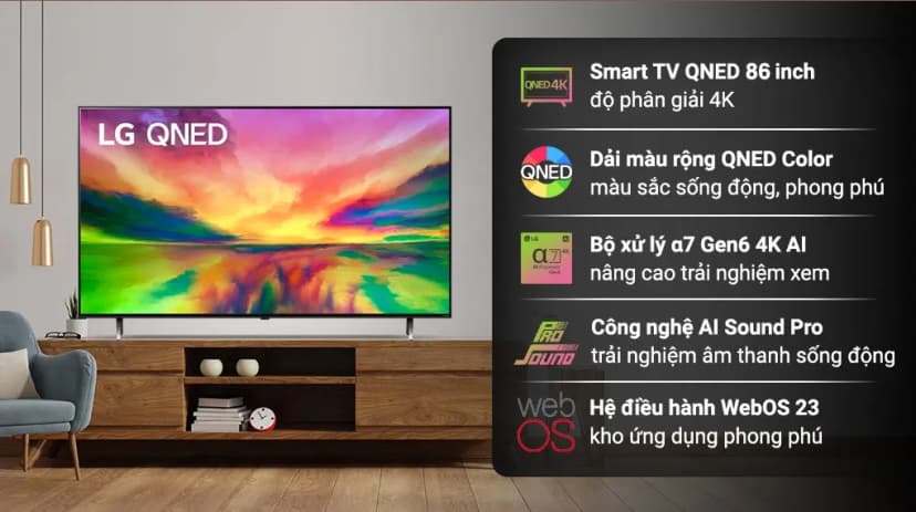 Smart Tivi QNED LG AI 4K 86 inch 86QNED86BSA - Giá rẻ nhất hôm nay - Ảnh 17