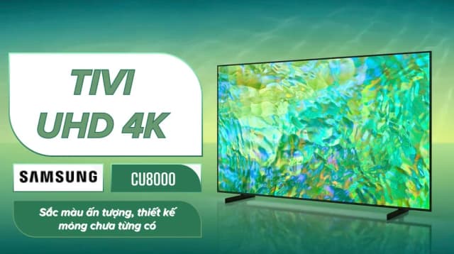 So sánh giá Smart Tivi Crystal UHD Samsung 4K 43 inch UA43CU8000 rẻ nhất?