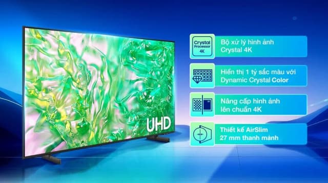 So sánh giá Smart Tivi Crystal UHD Samsung 4K 55 inch UA55DU8000 rẻ nhất? - Ảnh 2