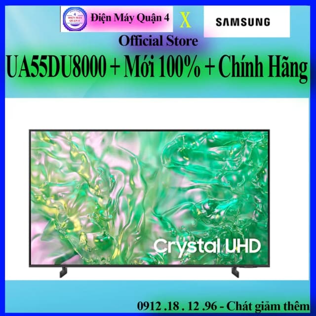 So sánh giá Smart Tivi Crystal UHD Samsung 4K 55 inch UA55DU8000 rẻ nhất? - Ảnh 20