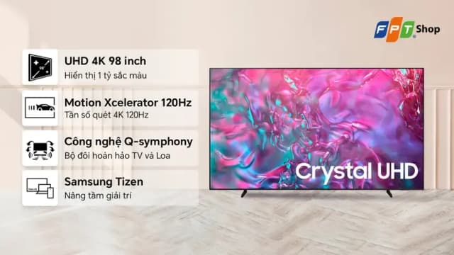 So sánh giá Smart Tivi Crystal UHD Samsung 4K 98 inch UA98DU9000 rẻ nhất? - Ảnh 16