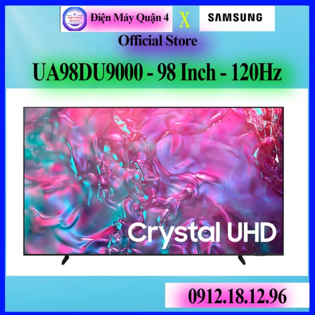 So sánh giá Smart Tivi Crystal UHD Samsung 4K 98 inch UA98DU9000 rẻ nhất? - Ảnh 7