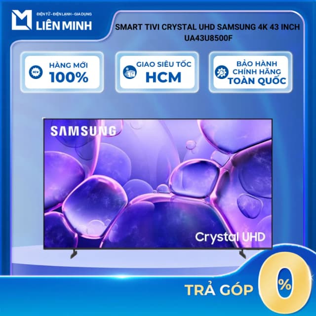 Top 1 so sánh giá Smart Tivi Crystal UHD Samsung AI 4K 43 inch UA43U8500H - Tìm sản phẩm giá rẻ nhất - Ảnh 2