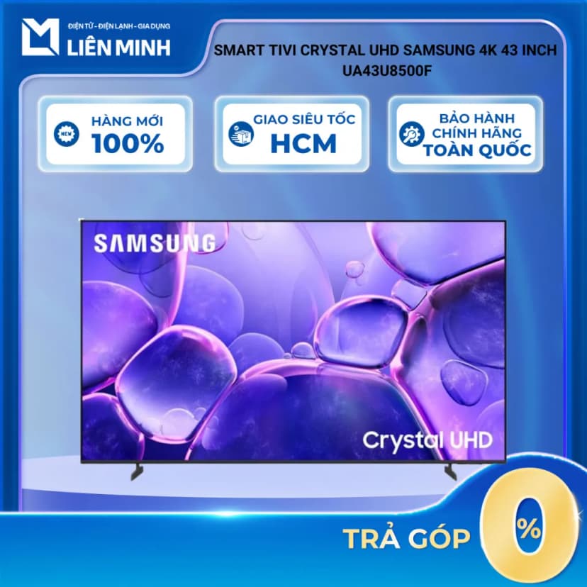 Smart Tivi Crystal UHD Samsung AI 4K 43 inch UA43U8500H - Giá rẻ nhất hôm nay - Ảnh 2