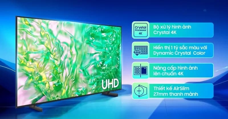 Smart Tivi Crystal UHD Samsung AI 4K 43 inch UA43U8500H - Giá rẻ nhất hôm nay - Ảnh 9