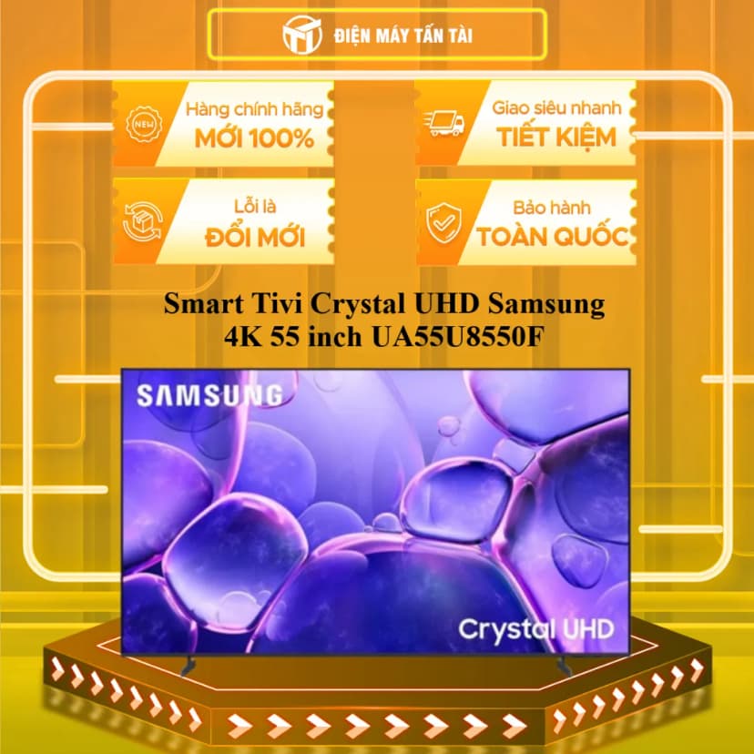 Smart Tivi Crystal UHD Samsung AI 4K 55 inch UA55U8500H - Giá rẻ nhất hôm nay - Ảnh 10