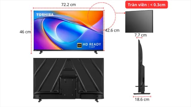So sánh giá Smart Tivi Toshiba 32 inch 32V35RP rẻ nhất? - Ảnh 18