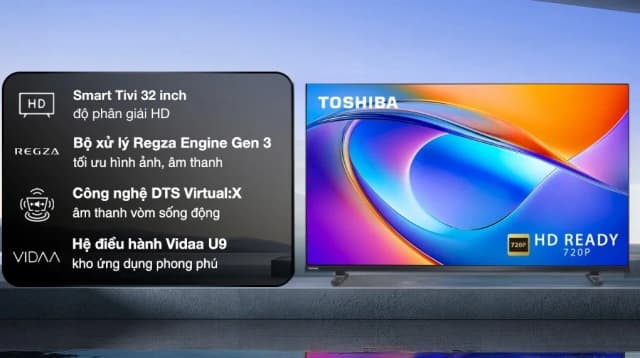 So sánh giá Smart Tivi Toshiba 32 inch 32V35RP rẻ nhất? - Ảnh 6