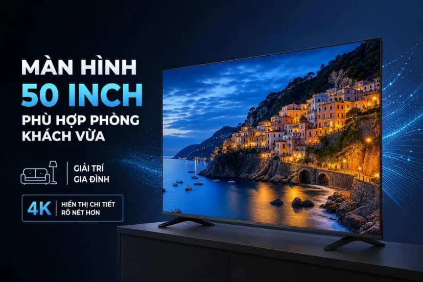 Smart Tivi Toshiba AI 4K 50 inch 50C350RP - Giá rẻ nhất hôm nay - Ảnh 2