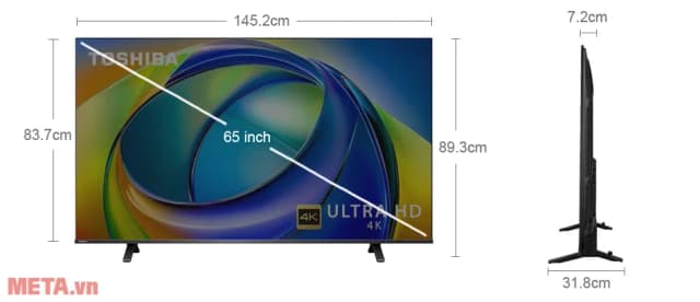 So sánh giá Smart Tivi Toshiba AI 4K 65 inch 65C350RP rẻ nhất? - Ảnh 18