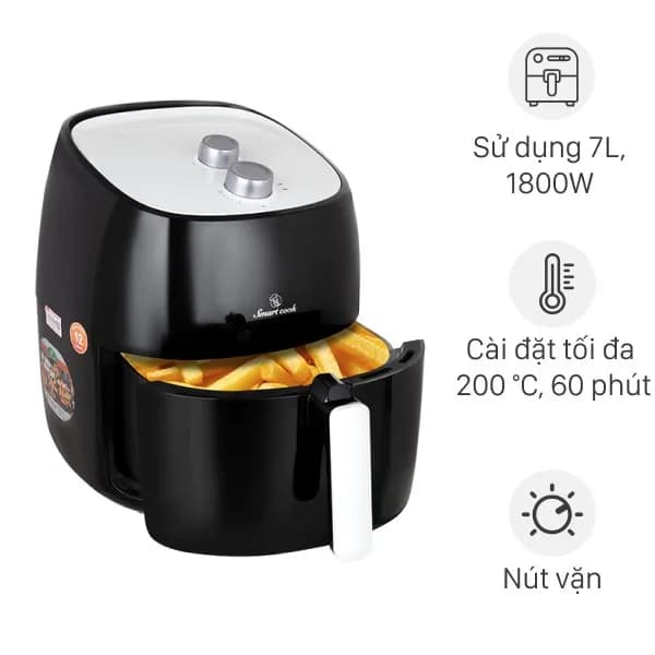 Nồi chiên không dầu Smartcook 7 lít AFS-3941 - Ảnh 14