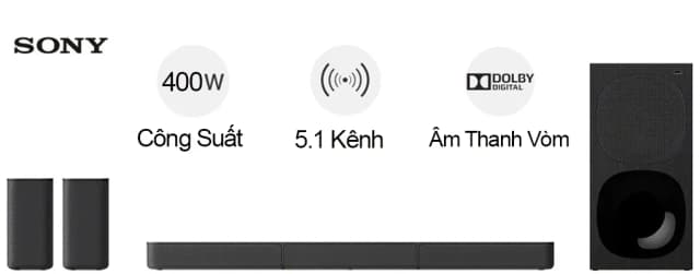 So sánh giá Bộ loa thanh Sony 5.1 HT-S20R rẻ nhất? - Ảnh 6