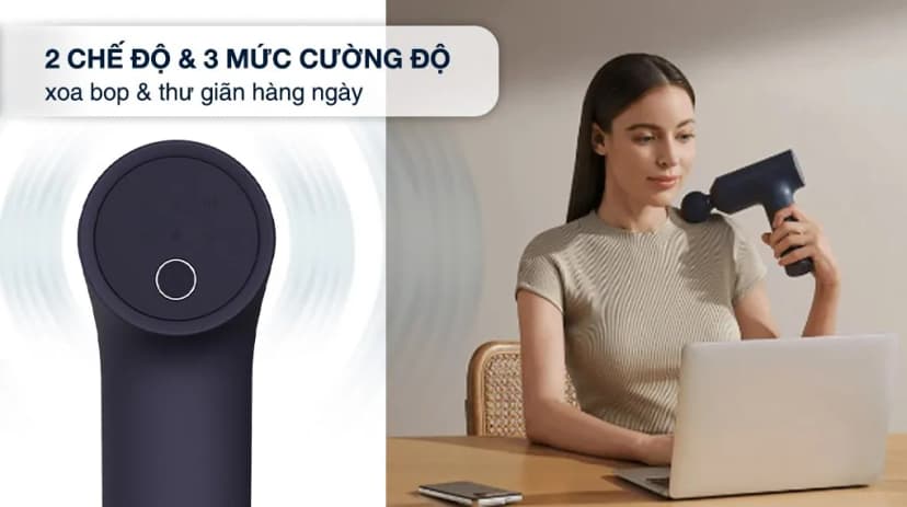 Súng massage cầm tay Xiaomi 2 GL - Giá rẻ nhất hôm nay - Ảnh 4