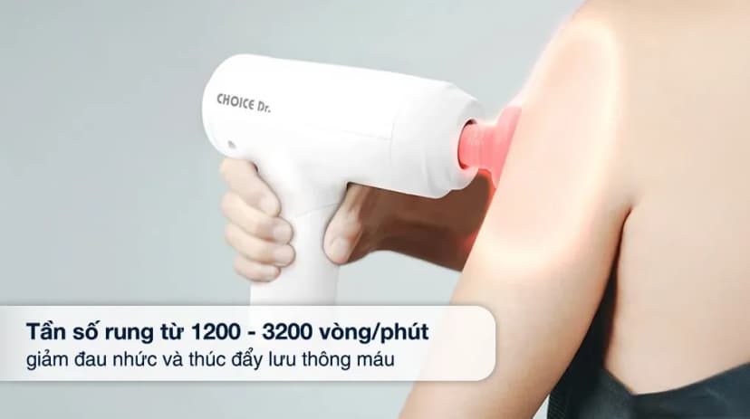 Súng massage Choice Dr DC-001 - Giá rẻ nhất hôm nay - Ảnh 4