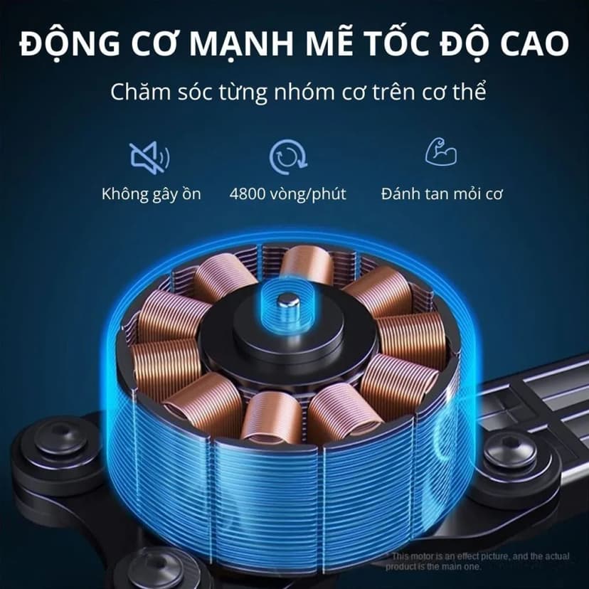 Súng massage cầm tay Kachi MK377 - Giá rẻ nhất hôm nay - Ảnh 3