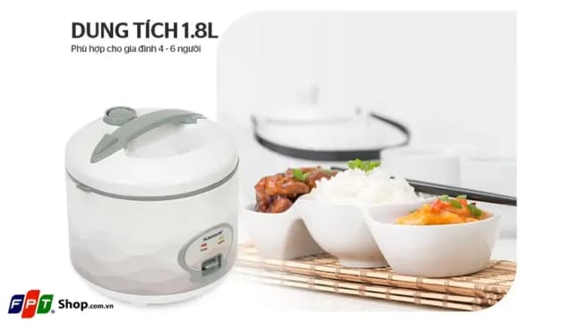 So sánh giá Nồi cơm nắp gài Sunhouse 1.8 lít SHD8602 rẻ nhất? - Ảnh 18