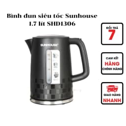 So sánh giá Bình đun siêu tốc Sunhouse 1.7 lít SHD1306 - Tìm sản phẩm giá rẻ nhất - Ảnh 1