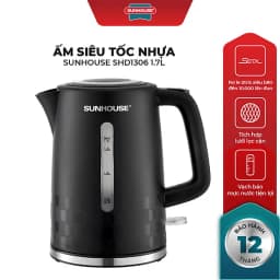 So sánh giá Bình đun siêu tốc Sunhouse 1.7 lít SHD1306 - Tìm sản phẩm giá rẻ nhất - Ảnh 2