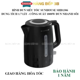So sánh giá Bình đun siêu tốc Sunhouse 1.7 lít SHD1306 - Tìm sản phẩm giá rẻ nhất - Ảnh 5